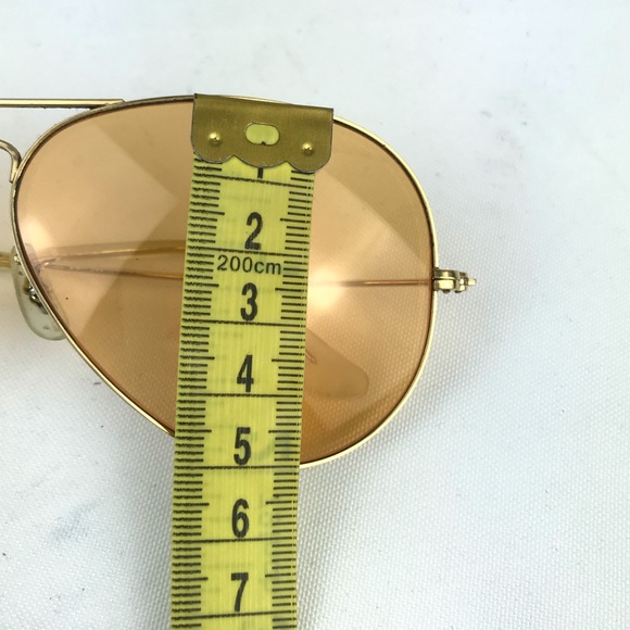 VTG Ray Ban Aviator Sunglasses Gold Retro Oversize - Picture 6 of 8